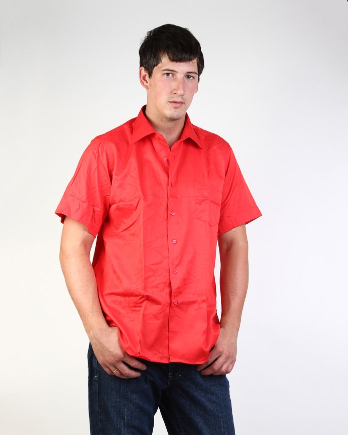 Рубашки Duca Blanca красный мужские