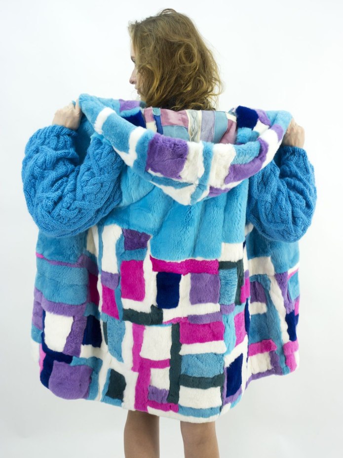 Цветные шубы