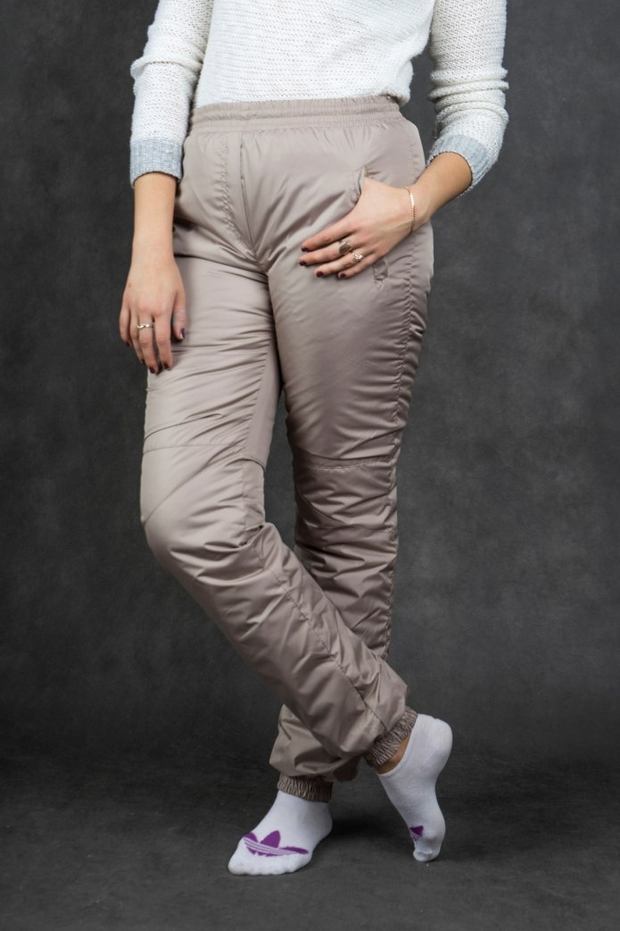 Тёплые штаны женские