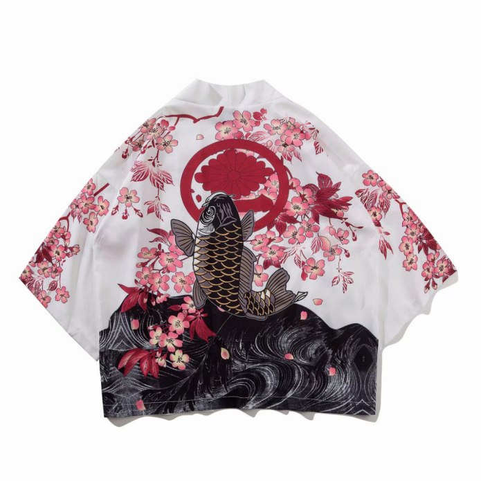 Кимоно Карп хаори