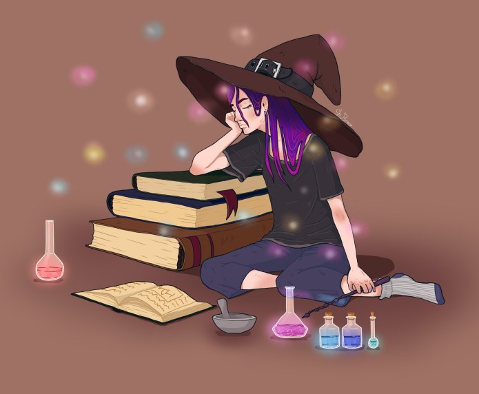 Амонг АС шляпа ведьмы