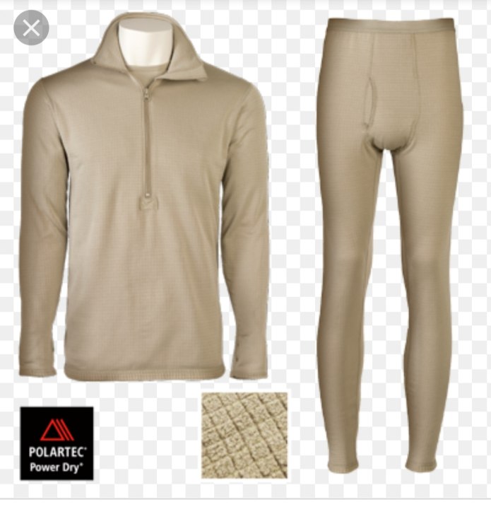 Термобелье армии США Level II ECWCS Gen III Khaki