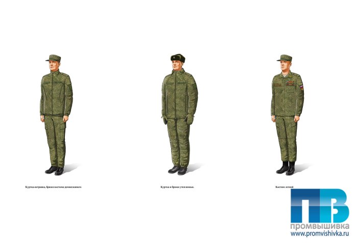 Форма одежды ВКПО военнослужащих