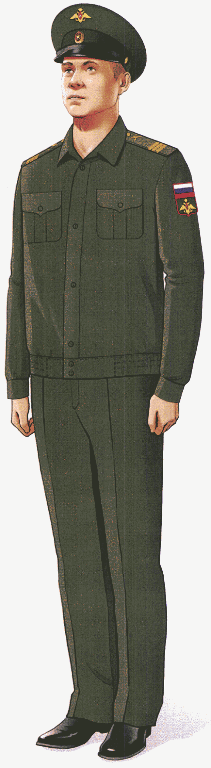 Повседневная форма контрактника Министерство обороны