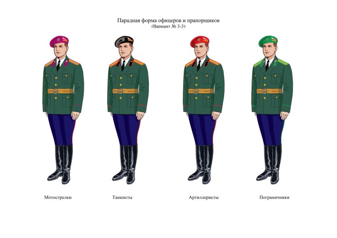 Прапорщик форма одежды вс РФ