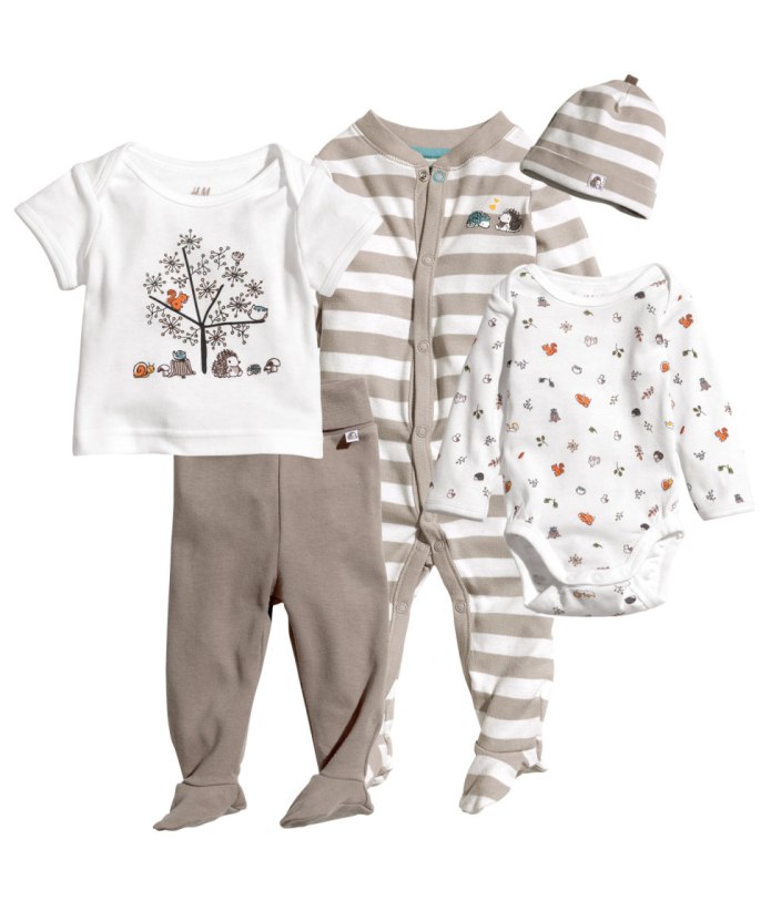 Малыши в одежде h m