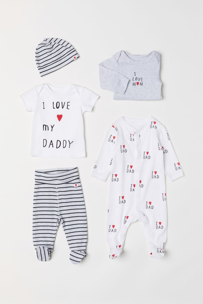 HM комплект для новорожденных i Love Daddy