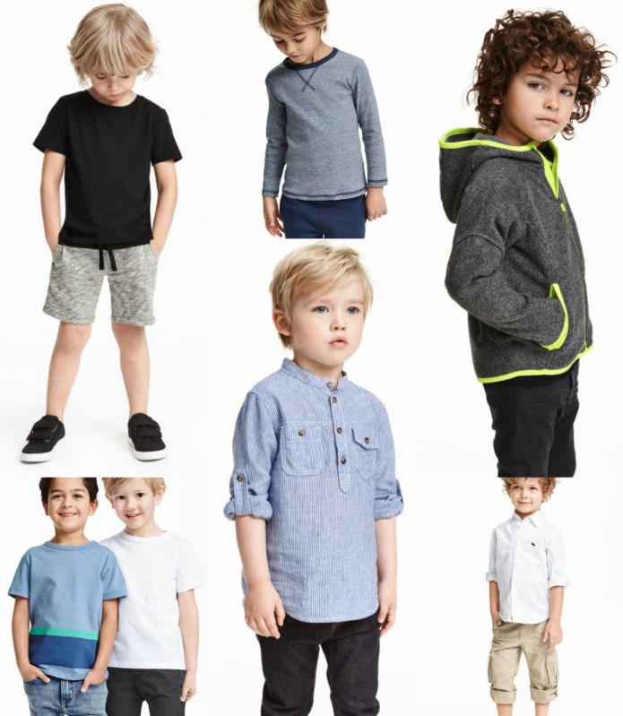 H M детская одежда