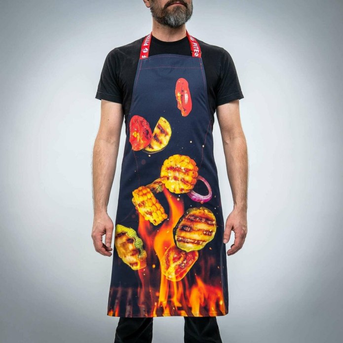 Фартук желтый для продавца