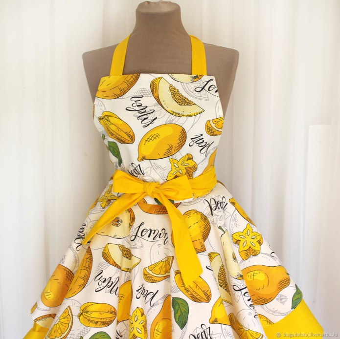 Фартук Yellow Rabbit груша,