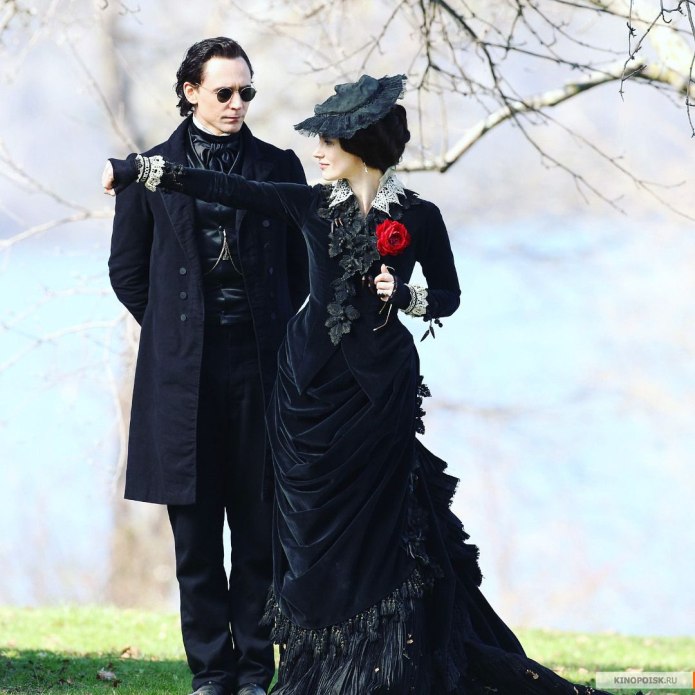 Платье Викторианская Готика чёрное