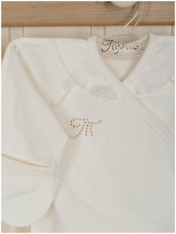 Комплект на выписку, цвет экрю