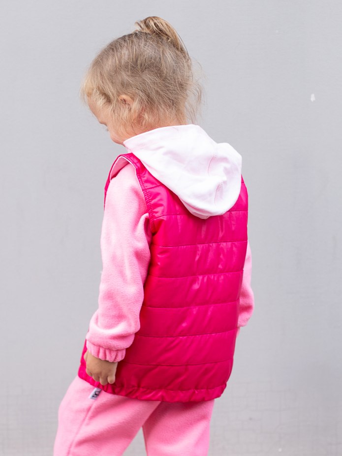 Жилет утепленный женский терракотовый цвет фирма h&m