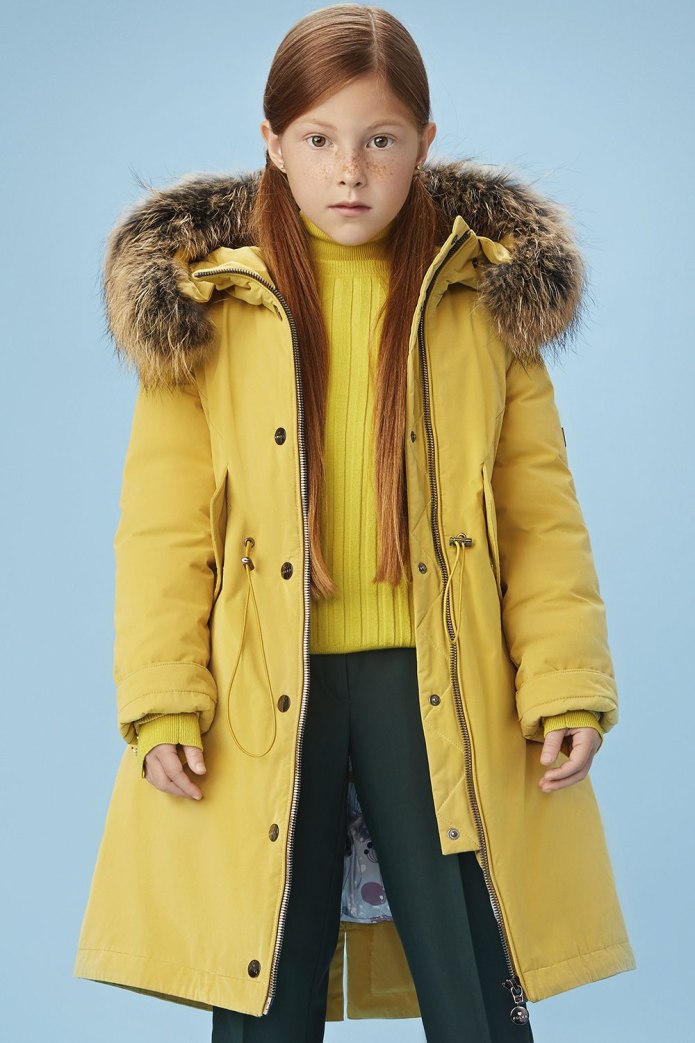 Пальто зимнее для девочек