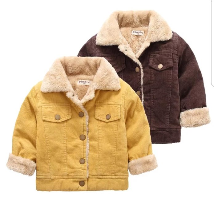 Вельветовая куртка для девочки