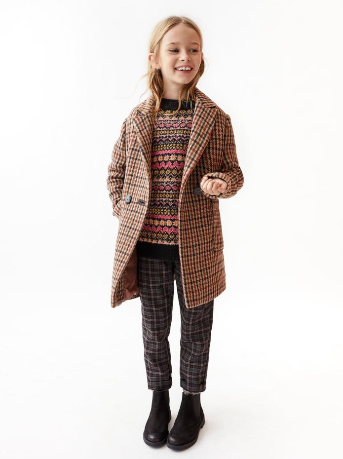 Детское пальто для девочки