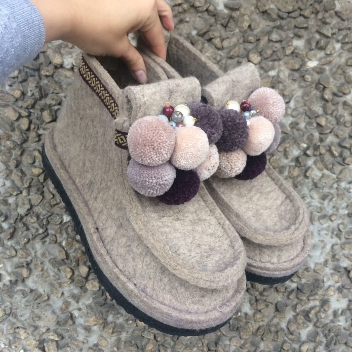 Дизайнерские валенки Валеши