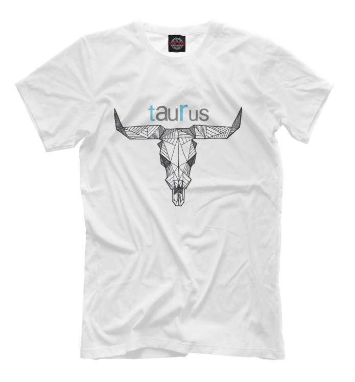 Женская футболка с принтом Телец