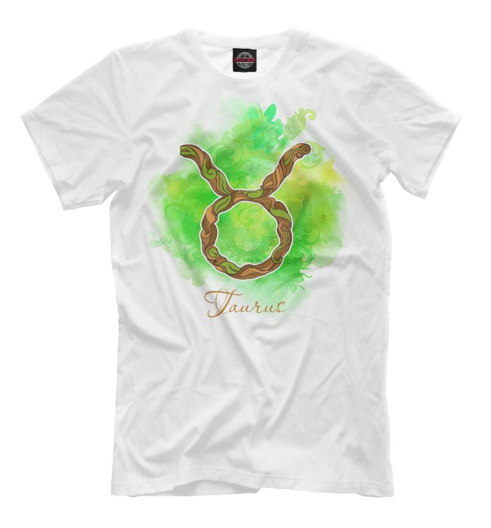 Знак зодиака Телец на футболке