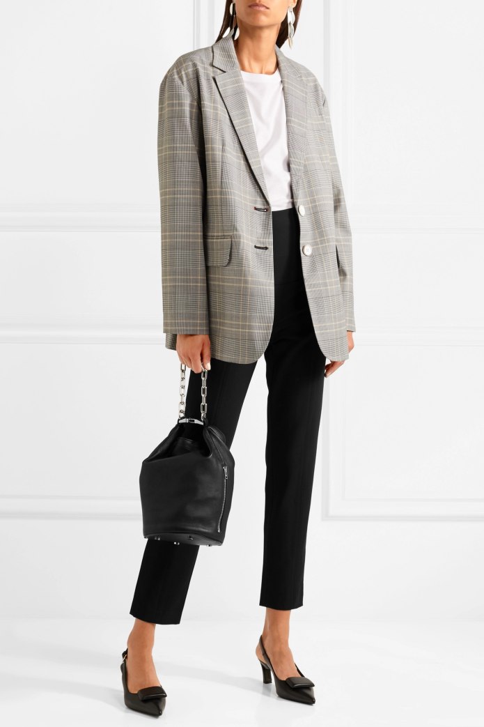 Костюм в клетку женский