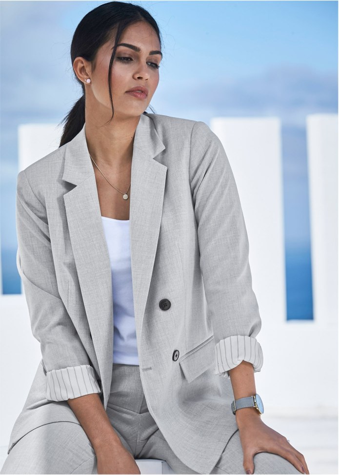 Жакет и брюки оверсайз