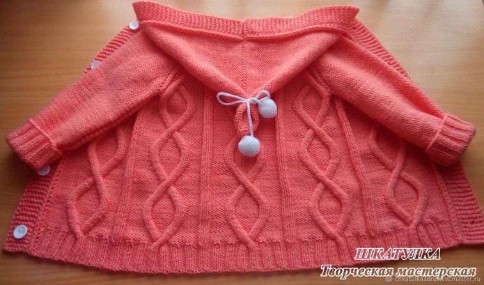 Кофта для девочки 2 года