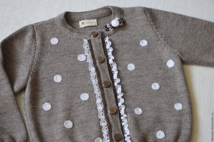 Кофты на пуговицах для детей