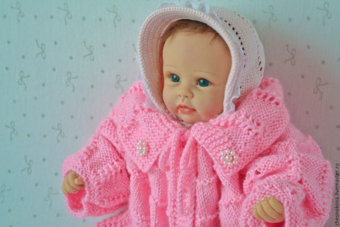 Вязаные детские кофточки