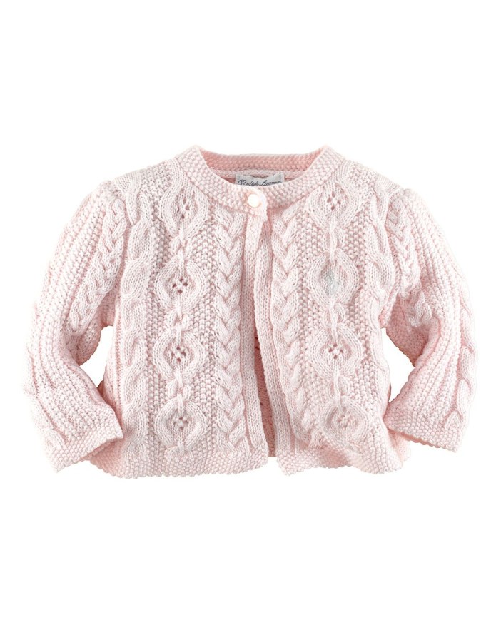 Жакет вязаный для девочки