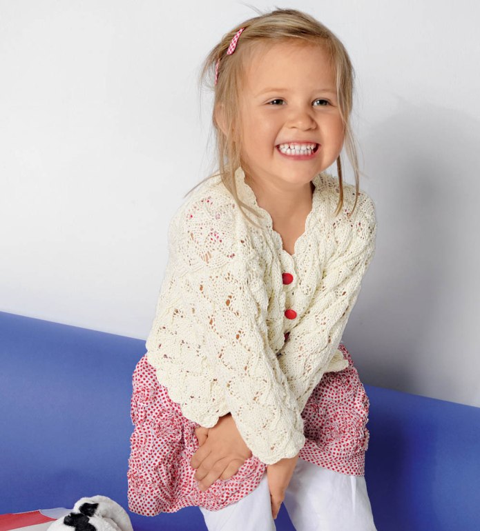 Детские вязаные кофты