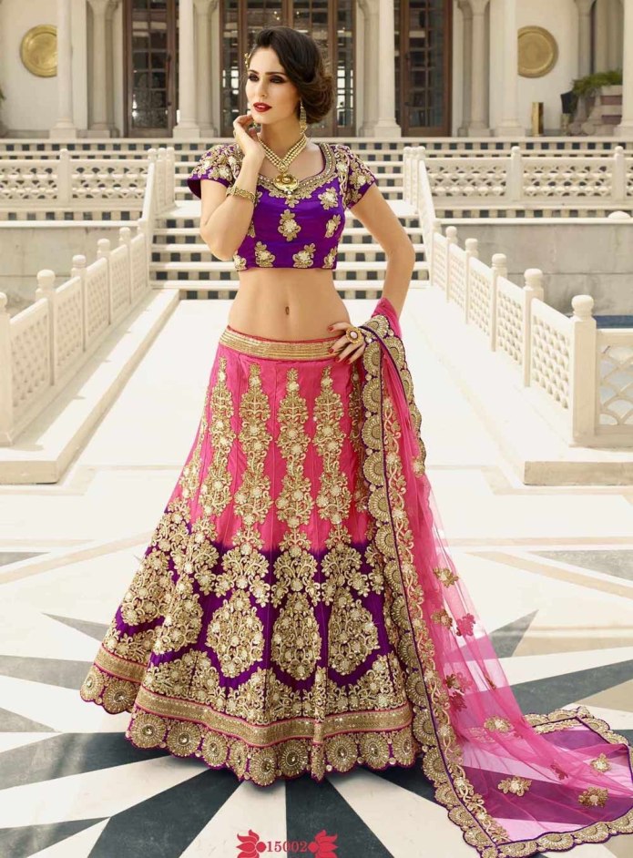 Indian women wearing Lehenga Choli