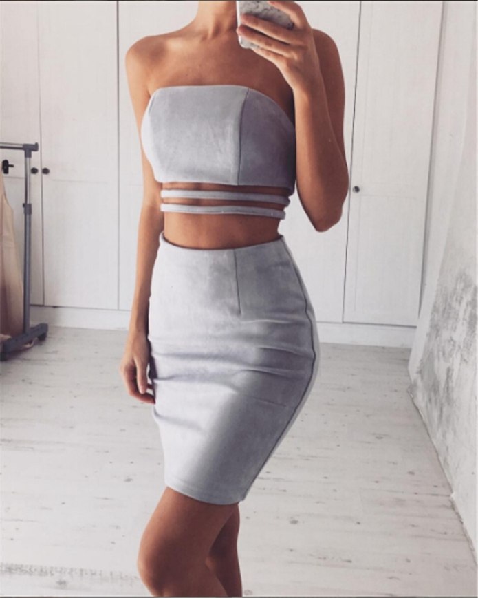 Костюм юбка и топ