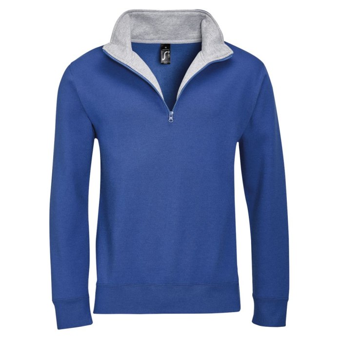 Толстовка Scott 290 с контрастным воротником на молнии,