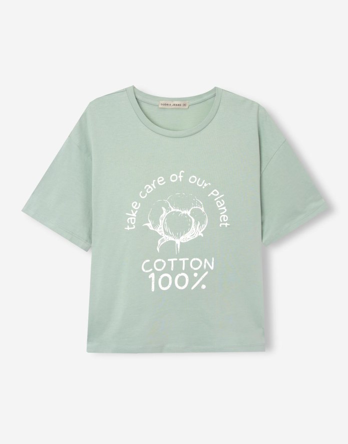 Футболка Gloria Jeans мятная