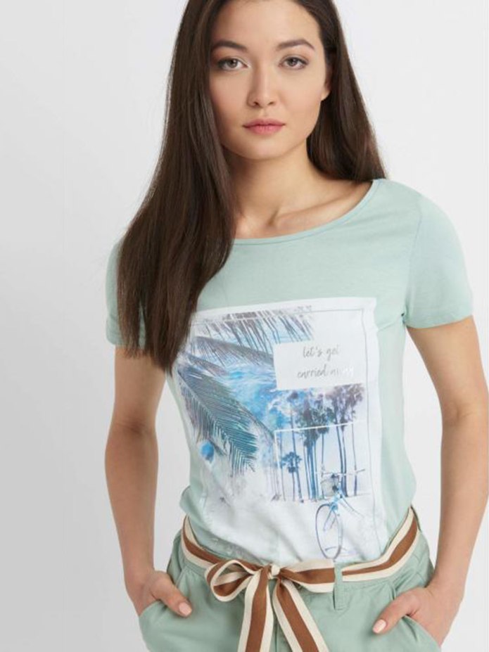 Футболка мятный детская u1781