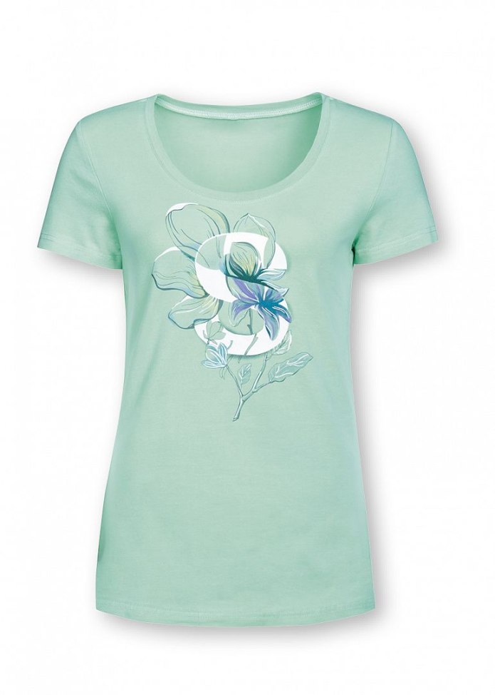 Футболка мятного цвета