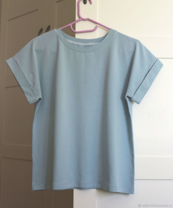 Белая футболка женская оверсайз