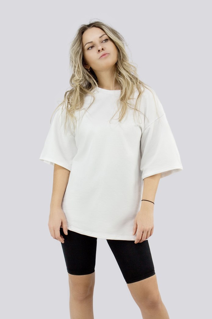 Футболки оверсайз для девушек