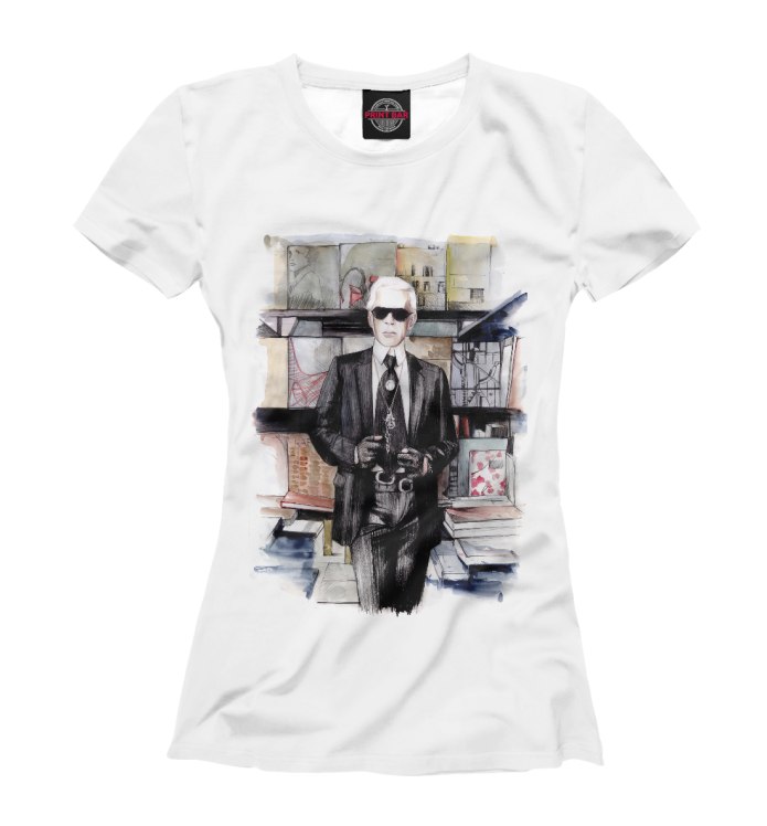 Фирма Карл Лагерфельд футболка