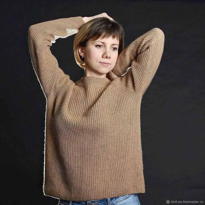 Пуловер кашемир