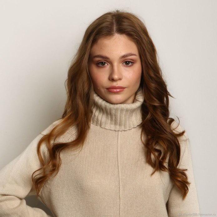 Кашемировый джемпер женский