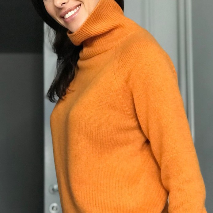 Меланжевый джемпер Zara Knit
