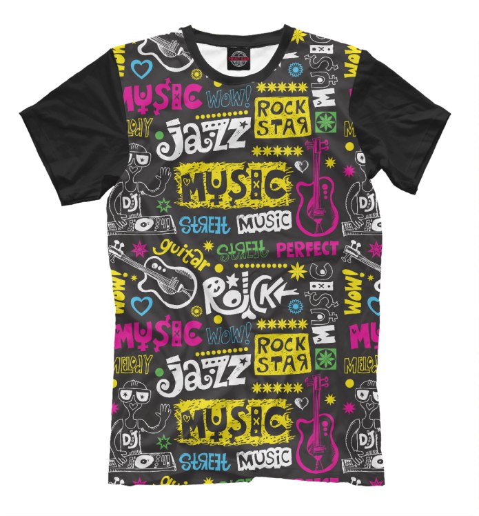 Мерч рок группы Кисс футболка