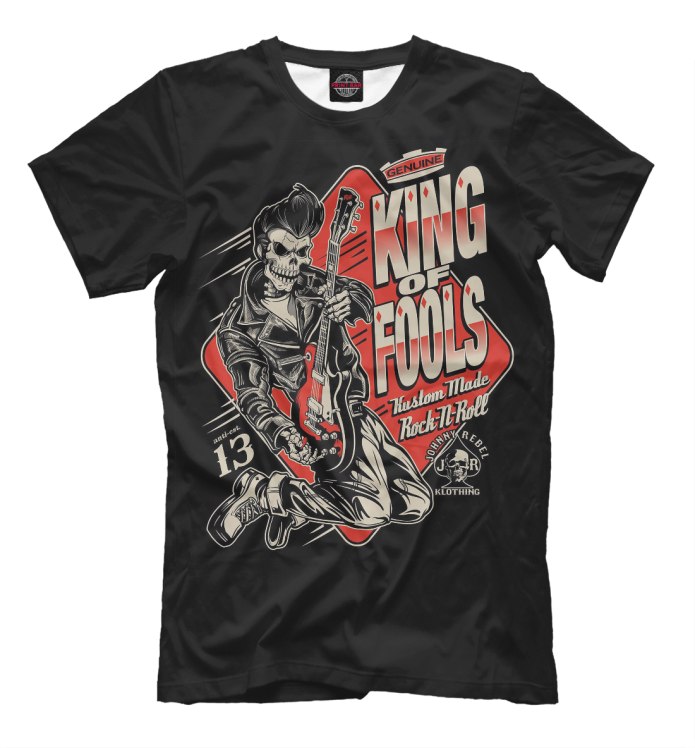 Футболки мужские с рок группами