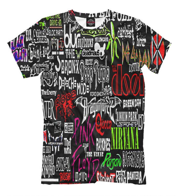 Футболка Kiss рок