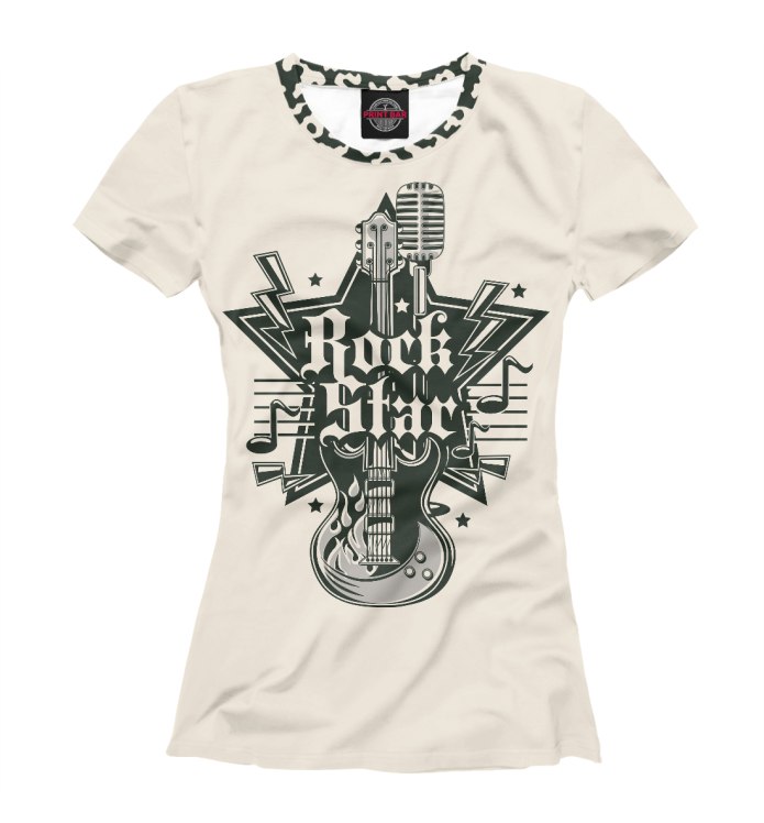Футболка рокер