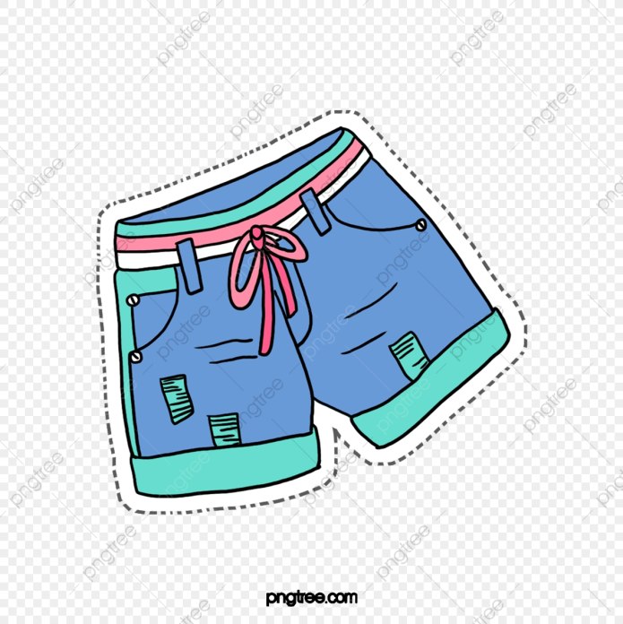 Шорты макет