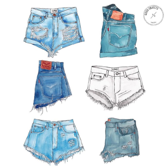 Шорты раскраска