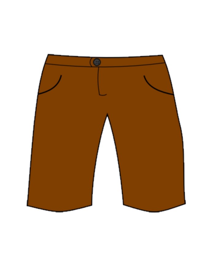 Шорты раскраска