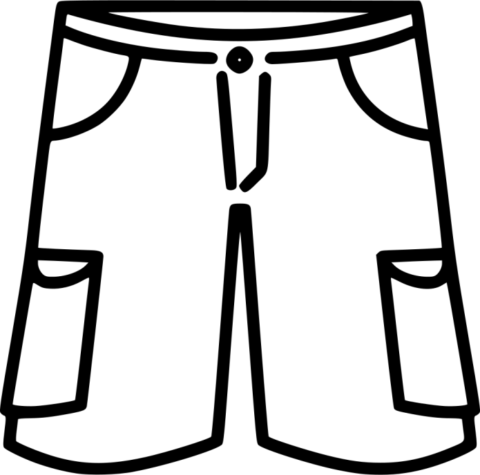 Нарисовать шорты